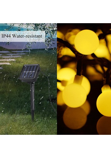 Tomshine Güneş Enerjili 50 Leds Dize Işık IP44 Suya fırsatları