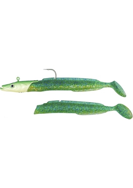 Fujın Salt Eel 10CM 12GR X2+1 Silikon Yem