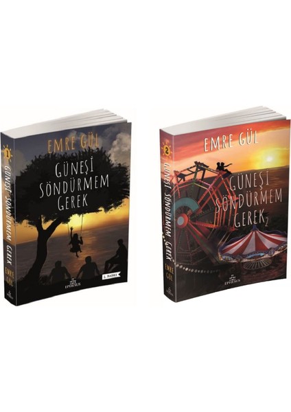 Güneşi Söndürmem Gerek 2 Kitap Set Emre Gül