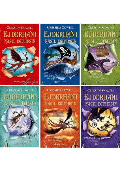 Ejderhanı Nasıl Eğitirsin 6 Kitap Set