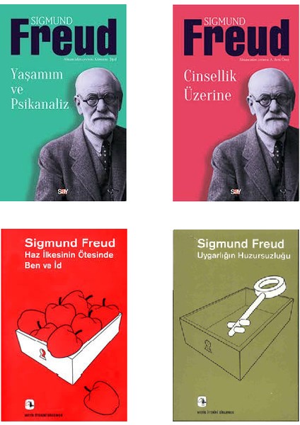 Yaşamım ve Psikanaliz - Cinsellik Üzerine - Haz İlkesinin Ötesinde Ben ve İd - Uygarlığın Huzursuzluğu - Sigmund Freud