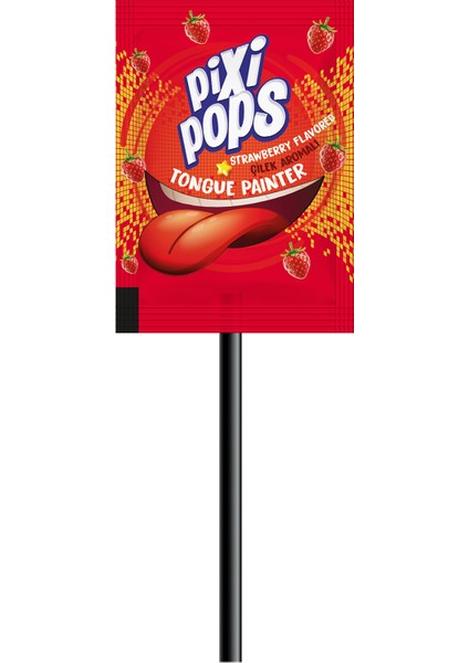 Pixi Pops Pıxıpops Dil Boyayan Yassı Lolipop (8 gr x 120) 960 gr