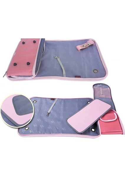 Kedi Köpek Omuz Askılı Taşıma Çantası Pembe 51X22X27 cm modelleri