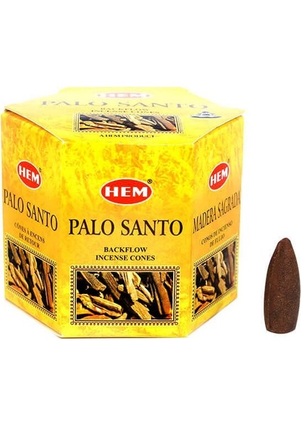 Hem Geri Akışlı Şelale Tütsü Konileri Palo Santo 40 Adet