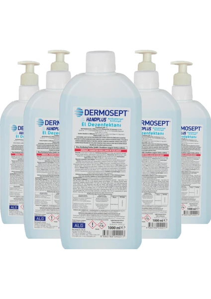 Dermosept Handplus El ve Cilt Dezenfektanı Pompalı 1000 ml x 2