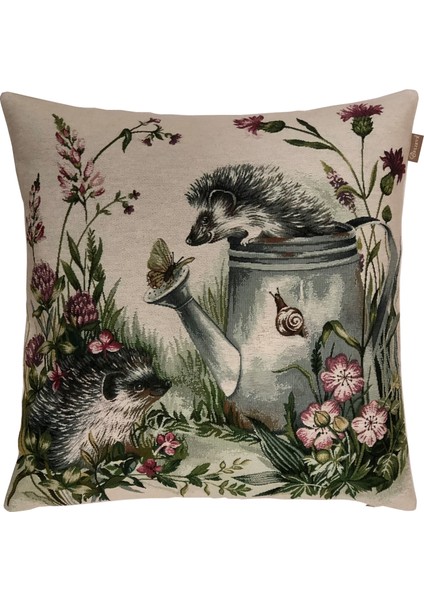 Hedgehog Goblen Kırlent 45 x 45 cm