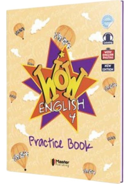 Master 4. Sınıf Wow English Practice Book & Workbook