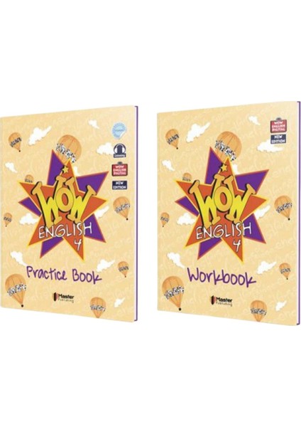 Master 4. Sınıf Wow English Practice Book & Workbook
