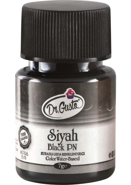 Su Bazlı Toz Boya Siyah 10 gr