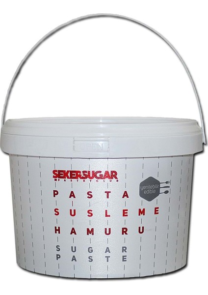Beyaz Şeker Hamuru 2,5 kg