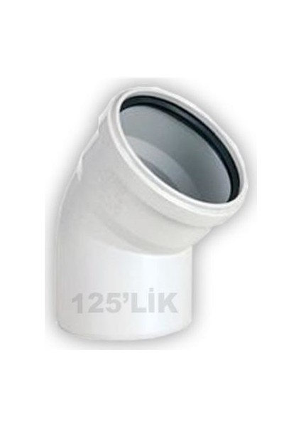 125*45 Pvc Dirsek