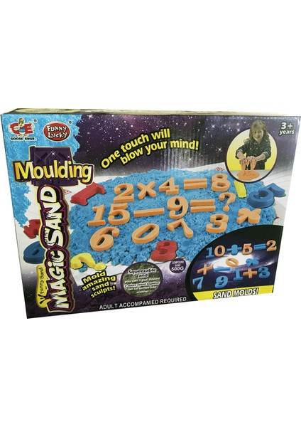 Magic Sand, Sayılar ve 4 Işlem Kinetik Oyun Kumu (882-52)