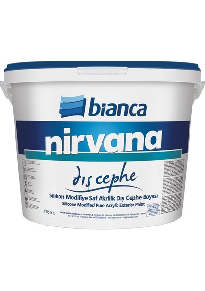 Nirvana Saf Akrilik Dış Cephe Boyası 2,5lt 2253-BEJ