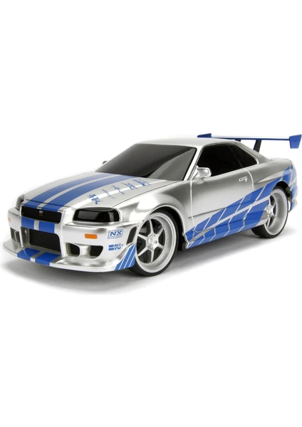 Jada Hızlı ve Öfkeli Fast & Furious RC Nissan Skyline GTR 1:24 203018