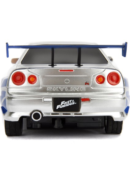 Jada Hızlı ve Öfkeli Fast & Furious RC Nissan Skyline GTR 1:24 203018