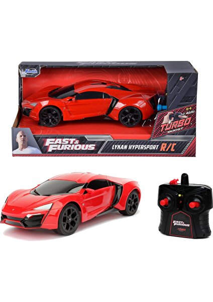 Jada Hızlı ve Öfkeli Fast & Furious RC Lykan Hypersport 1:24 203020