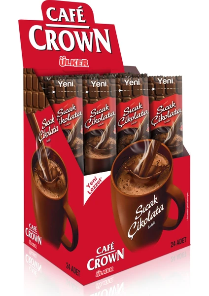 Cafe Crown Sıcak Çikolata 23 gr x 24