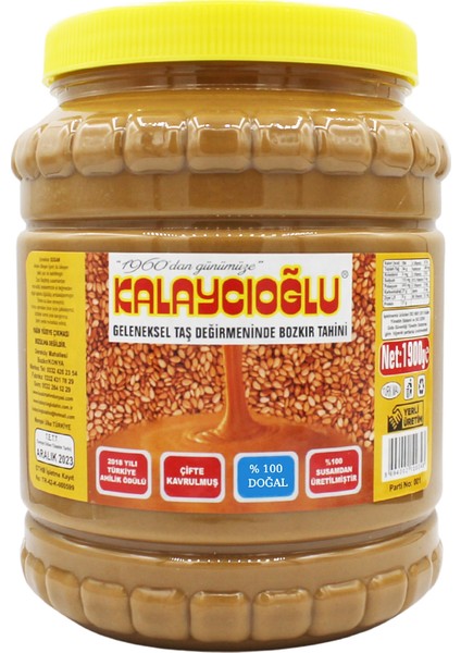 Kepeksiz Tahin 1900 gr