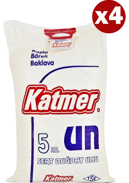 Un 5 kg x 4'lü