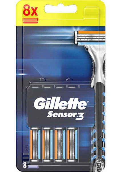 Sensor3 Yedek Tıraş Bıçağı 8\'li (977) x 2 Adet fiyatları