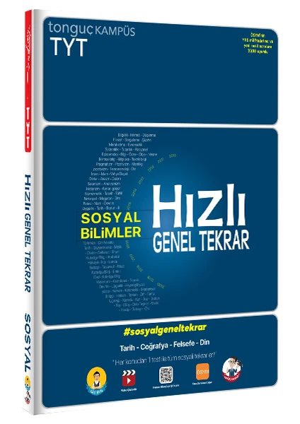 Tonguç Akademi TYT Sosyal Bilimler Hızlı Genel Tekrar