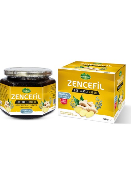 Zencefil Ekstraktlı Macunu 420 gr