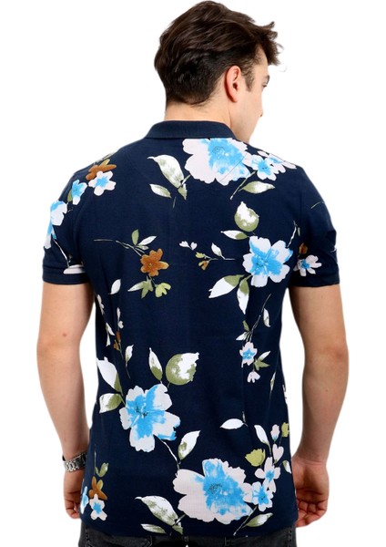 Polo T-Shirt Erkek Lacivert/beyaz/mavi 1912085-410 Nvy fiyatları