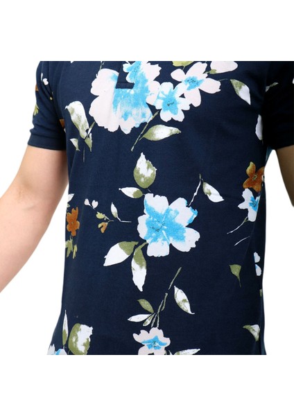 Polo T-Shirt Erkek Lacivert/beyaz/mavi 1912085-410 Nvy fırsatları