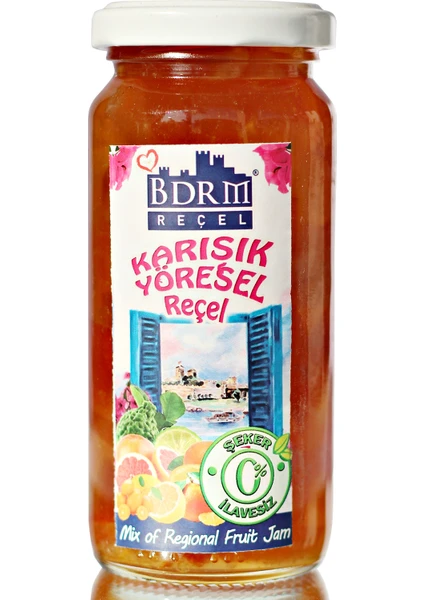 Bodrum Lokum Karışık Yöresel Reçel 250 gr