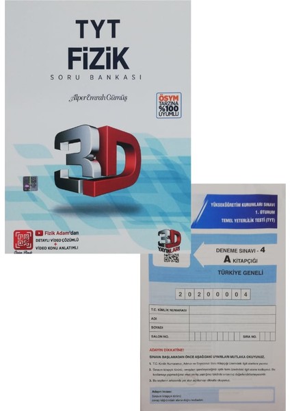 TYT Fizik Soru Bankası - TYT Deneme