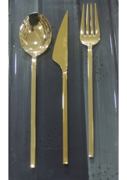 Life Gold 60 Parça 12 Kişilik Çatal Kaşık Takımı modelleri