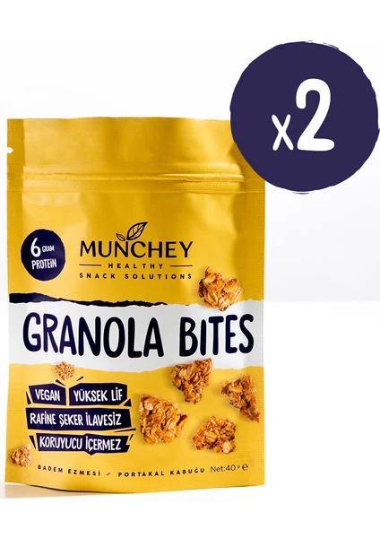 2'li Granola Bites 80 gr