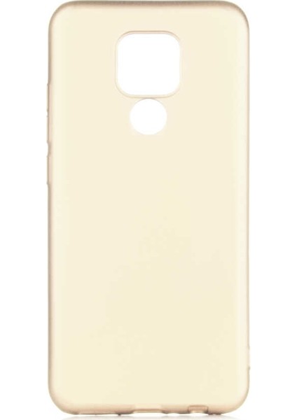 General Mobile GM20 Kılıf Premier Silikon Koruma+Nano Glass Gold