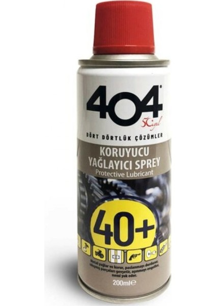 Koruyucu Yağlayıcı Sprey 200ML modelleri