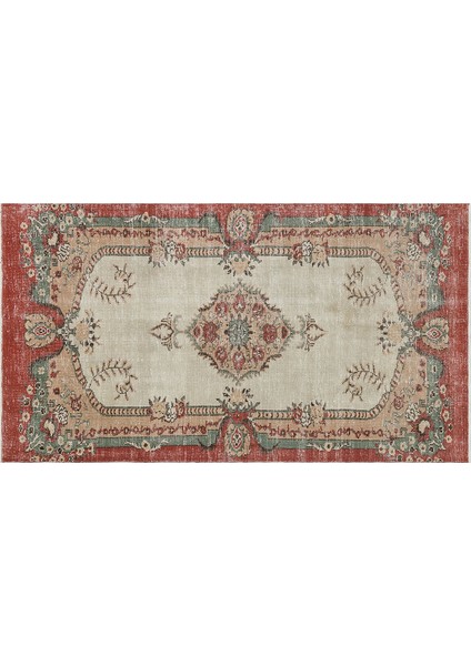 El Dokuma Yün Türk Vintage Halı F1005 ÖLÇÜ;154X272 fırsatları