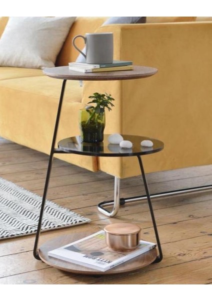 Sehpa Üç Katlı Modern indirimleri