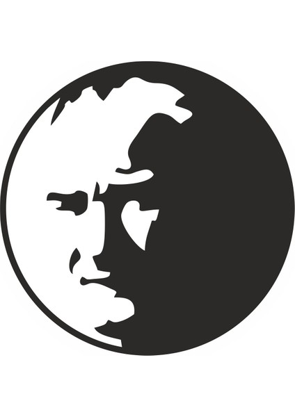 Atatürk Ata Mustafa Kemal Başbuğ Sticker 00626