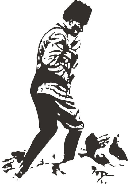 Atatürk Büyük Türk Başbuğ Şeffaf Sticker 00617