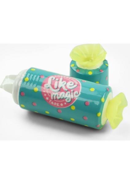 Like Magic Tipeks 1 Adet Renkli Dots Deseni ile Eğlenceli Hata Düzeltme