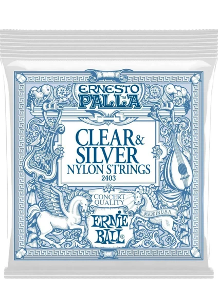 Ernie Ball P02403 Klasik Gitar Teli Ernesto Palla Nylon Classical