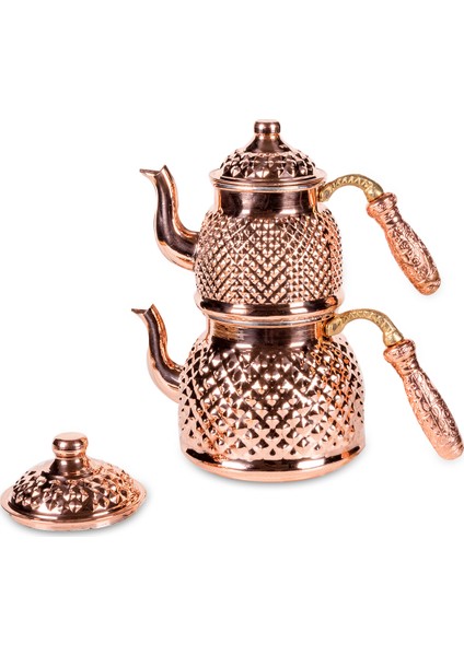 Keops Bakır Çaydanlık