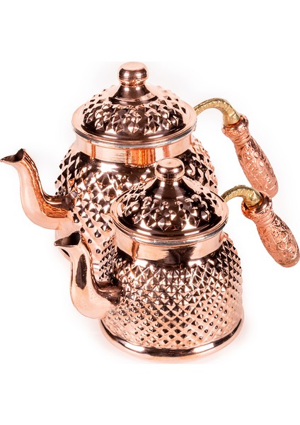 Keops Bakır Çaydanlık