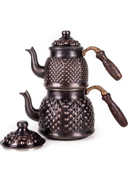 Keops Bakır Çaydanlık