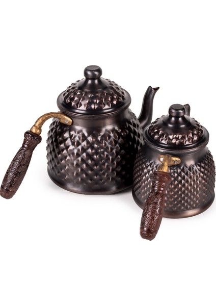 Keops Bakır Çaydanlık