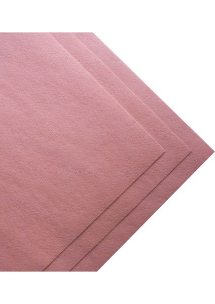 Toptan Keçe Pembe Ince Keçe 1 Metre (100X100 Cm), Pembe Renkli Hobi Keçe