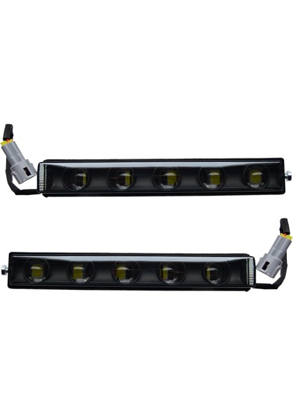 G Serisi W463 G63 G65 Amg LED Gündüz Farı Seti Siyah
