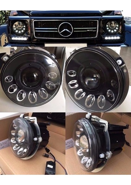 G65 Siyah Far Seti Ledli 1986-2006