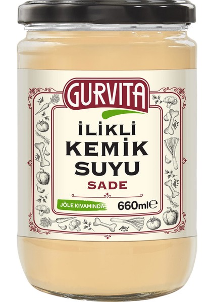 Ilikli Kemik Suyu Sade 660 ml