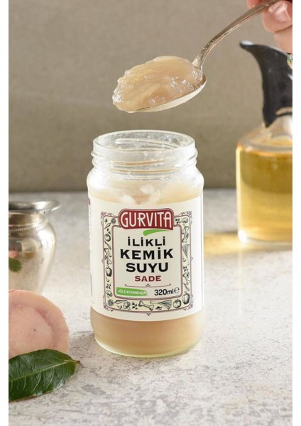 Ilikli Kemik Suyu Sade 320 ml 12' Li