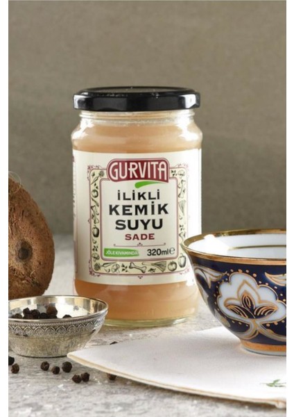 Ilikli Kemik Suyu Sade 320 ml 12' Li